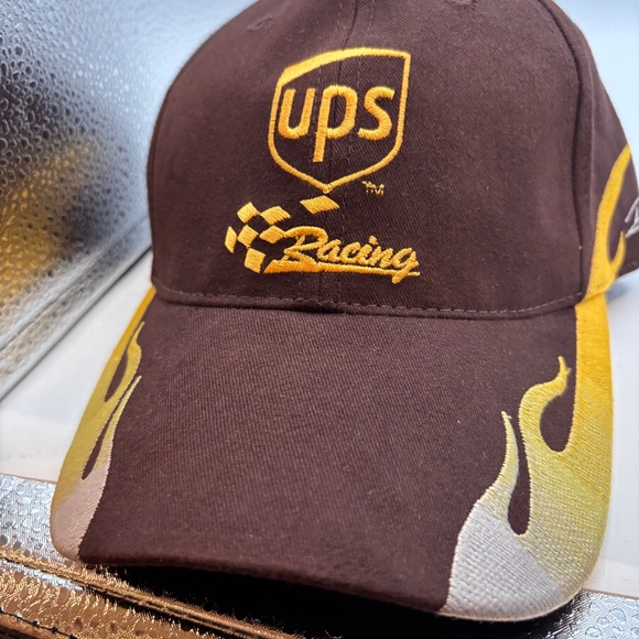 Vintage UPS Racing Flame Logo Dale Jarrett #88 Chase Authentics Hat with Tags - Picture 12 of 12